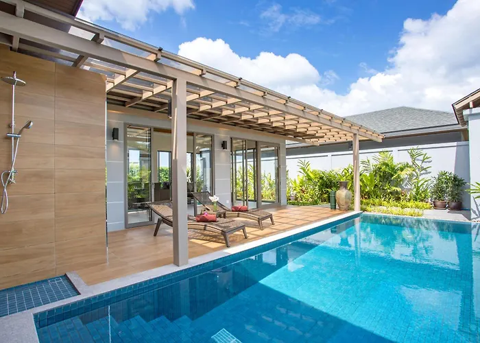 Luxury 2Br Villa Dalaa 3, Private Eco Pool, Gated Residence, Kamala Beach
